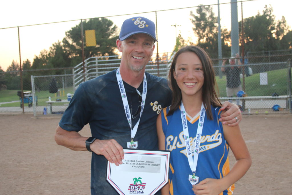 Steve Cleland and daughter