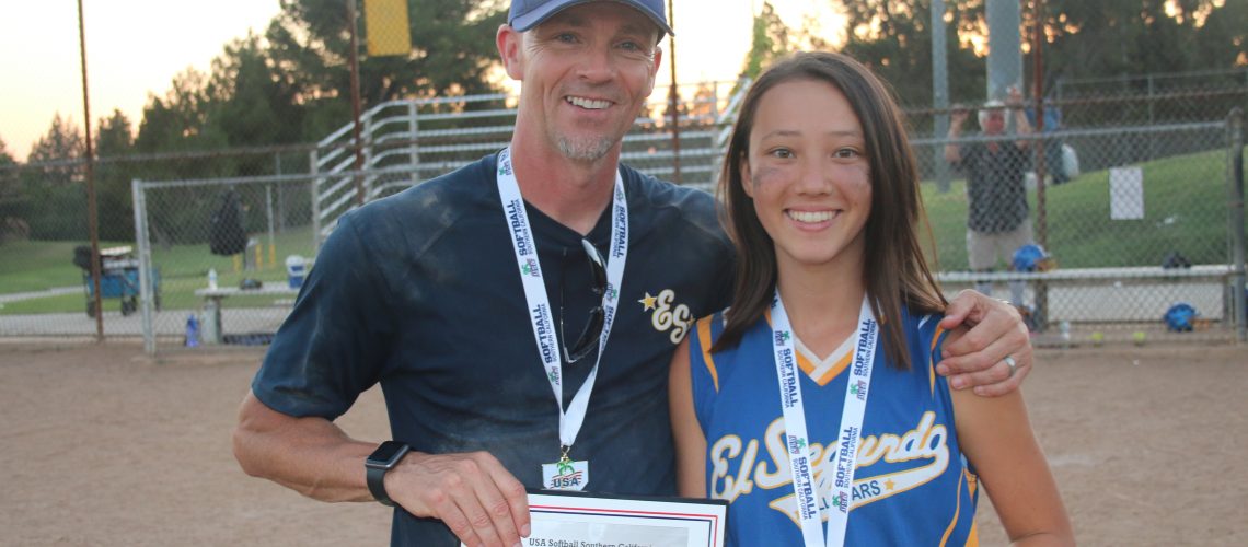 Steve Cleland and daughter